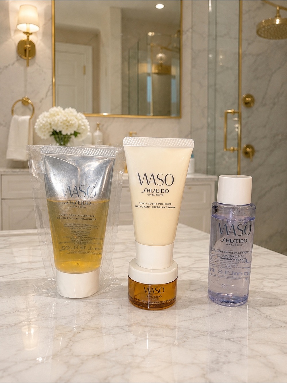 ✨ WASO by Shiseido Superfoods Super Skin Bundle 🎀 4-piece bundle